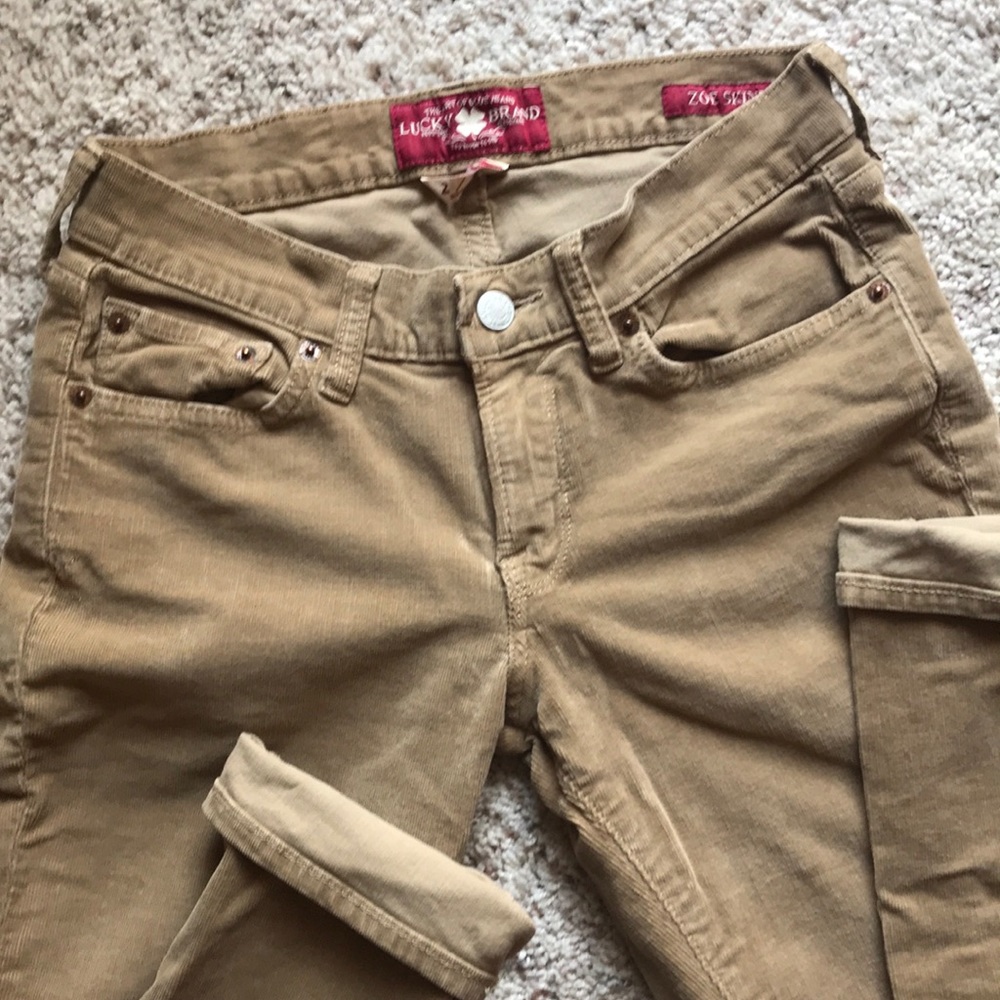 Lucky Brand Zoe Skinny Cords